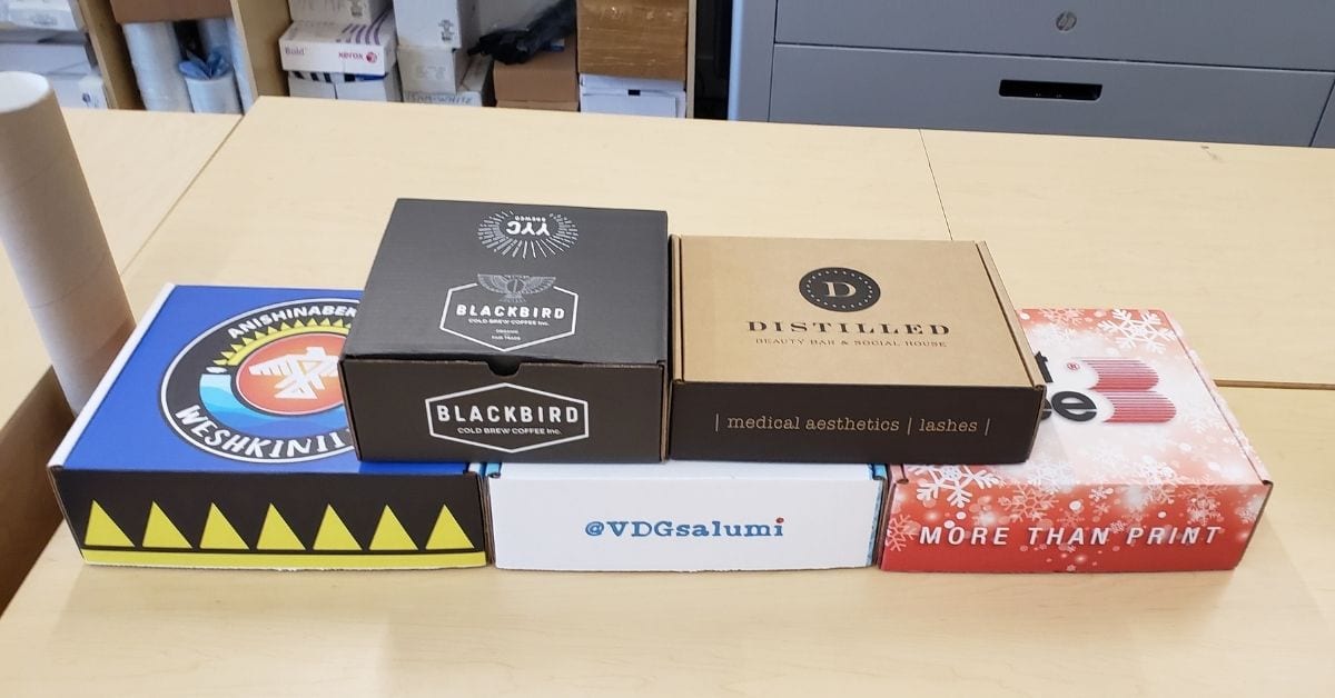 Small Business Solutions Custom Packaging Print Three